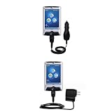 Essential Kit for the HP iPAQ rx3700 - includes Car and Wall Charger with Rapid Charge Technology - Gomadic Brand w/ TipExchange Technology