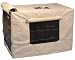 Precision Pet Indoor/Outdoor Crate Cover, for Size 4000 Crates, 36x23x25 inch, Tan