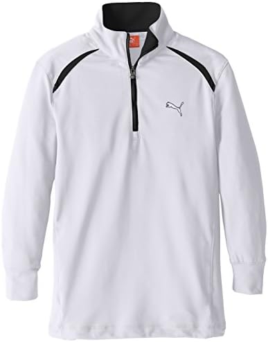 Puma Golf NA Boys Junior 1/2 Zip Long Sleeve Tech Top