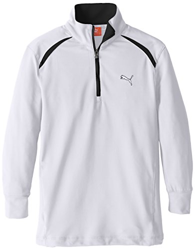 Puma Golf NA Boys Junior 1/2 Zip Long Sleeve Tech Top