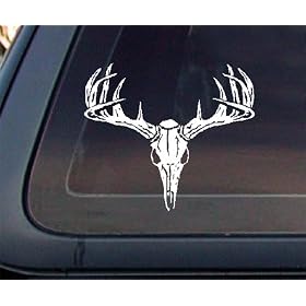 Deer Skull Car Decal / Sticker