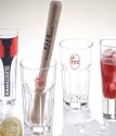 Original Pitu Caipirihnagläser im 2er Set mit Stössel