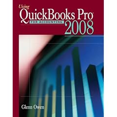 Using Quickbooks Pro 2008 for Accounting (with CD-ROM) (Paperback)
