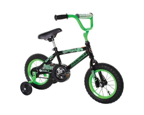 Dynacraft Magna Gravel Blaster Boy's Bike (12-Inch, Green/Black)