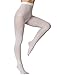 American Apparel Sparkle Pantyhose - White / Silver / XS/S