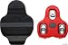 Look Keo Cleats Red with Cleat Covers