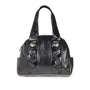 Newport News Smooth leather-look satchel