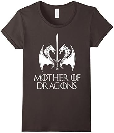 Women's Mother of Dragons T Shirt..Thrones T-shirt Small Asphalt