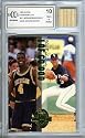 1993 Classic 4 Sport #LP1 Alex Rodriquez Rookie with a Piece of Authentic Alex Rodriquez Rookie Game Used Bat Graded BGS BECKETT 10 MINT GGUM Card