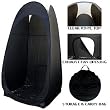 Professional Airbrush and Turbine Spray Tanning Tent Booth with Nylon Carrying Bag plus a FREE Ocean Sunless Tanning Solution Variety Samplers Pack (4 Solutions - 1 Pint Total)