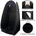 Professional Airbrush and Turbine Spray Tanning Tent Booth with Nylon Carrying Bag plus a FREE Ocean Sunless Tanning Solution Variety Samplers Pack (4 Solutions - 1 Pint Total)