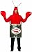 Rasta Imposta Lobster Pot Adult Costume 7080