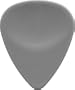 Wedgie WRPP31M 3.1mm Medium Wedgie Rubber Pick, 3 Pack