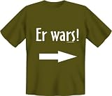 Produkt-Bild: Fun T-Shirt - Er war's
