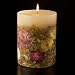 Rosy Rings Extra Large Honeysuckle Orange Blossom Botanical Candle 6" x 9. 5"