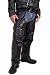 Rebel Ryder Stone Leather Motorcycle Chaps