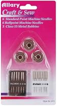Sewing Machine Value Pack Bobbins & Assorted Needles