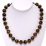 Handmade Tiger Eye & Silver Necklace
