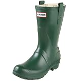 Hunter Women's Original Short Rubber Boot,Green,7 UK (US Women's 9 M)