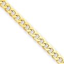 Big Gold 30"chain 14k Plate 5.5mm Curb Chain
