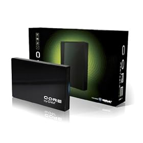CnM Core 120Gb 120 gb 2.5 inch External Hard Drive Portable USB 2.0 - Pocket Size Slim - Black