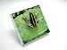 Stripey 'Tree Frog' Light Switch - Green/Black