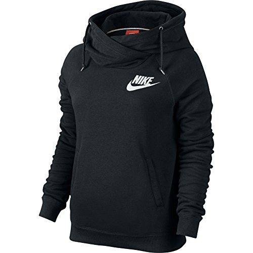 Nike Womens Rally Funnel Neck Hooded Sweatshirt