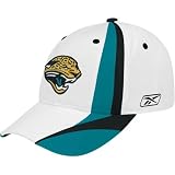 Reebok Jacksonville Jaguars White Colorblock Adjustable Hat