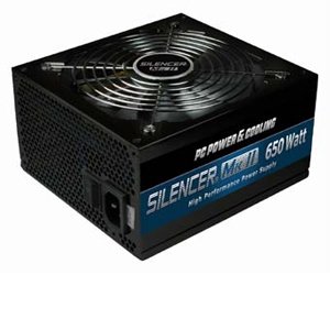 PC Power and Cooling Silencer Mk II 650W High Performance SLI CrossFire ready Power Supply compatible with Intel Sandy Bridge Core i3 i5 i7 and AMD Phenom