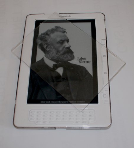 CLEAR mCover® Polycarbonate Hard Shell Cover Case with Hard Screen Protector for 9.7-inch Amazon Kindle DX eBook reader