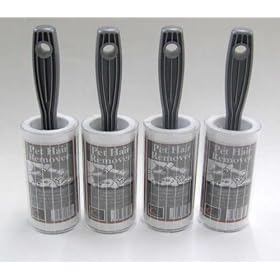 Crufts Special of 4 x Caraselle Pet Hair Remover Lint Rollers