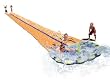 Banzai   Aqua Blast Dual Racing Slide
