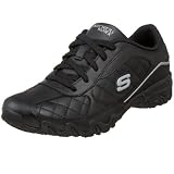Skechers for Work Women's Advancement Lace-Up,Black,7.5 M US