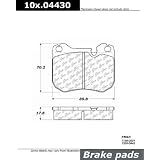 Centric Parts 100.04430 100 Series Brake Pad by Centric