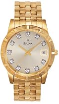 Bulova Men's Diamond Accented Watch #97F43