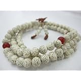9GreenBox - Tibetan Buddhist Mala Polished 108 Lotus Seeds Nepal
