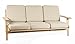 Stilnovo Klum Wooden Sofa