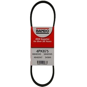 Bando 4PK875 OEM Quality Serpentine Belt