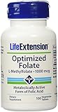 Life Extension Optimized Folate (l-methylfolate), 1000 Mcg, Tablets form, 100-Count
