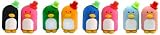 Mr. & Mrs. Penguin Puzzle Erasers, Pair (Colors may vary)