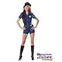 Sexy Cop Lady Costume (Small)