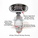 Covert Security Flood Light Video Surveillance System. When the motion sensor light comes on so does the video and audio, dont just light up the trespassers, record what they are doing and alerts w/ Door Bell, Dog Barking, or Two of your own recorded alarm sound. *** DIY Home Security Gadget & High Tech Video Surveillance Gadget Gift for Him ***
