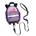 SafeFit By My Side Harness with Backpack, Purple/Black/Grey
