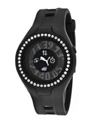 PUMA Womens PU910222002 Blockbuster Circuit Touch Screen Crystal Watch, Black