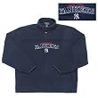 New York Yankees MLB Youth" Fleece Pullover Sweatshirt (Navy Blue)"