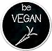 be Vegan Classy Carrot 1.25â€ Pinback Button Pin Veganism