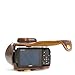 MegaGear Ever Ready Protective Leather Camera Case, Bag for Samsung NX500 with 16-50 mm Compact System Camera (Dark Brown) (Model: MG543)
