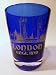 London England Cobalt Blue Shot Glass