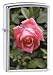 Rose High Polish Chrome Zippo Lighter