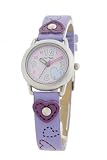 Cactus CAC-20-L09 Kids Purple Strap Watch With Lilac Dial